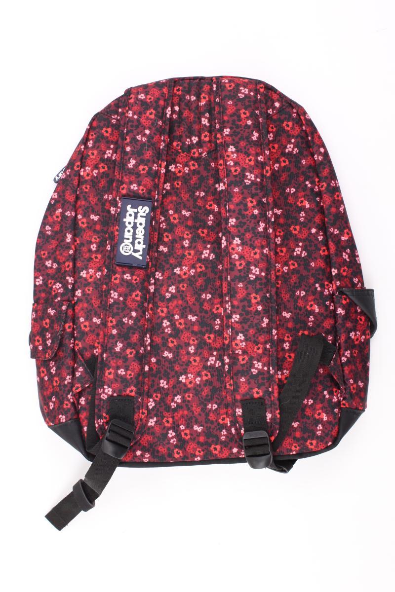 Superdry Rucksack mit Blumenmuster rot