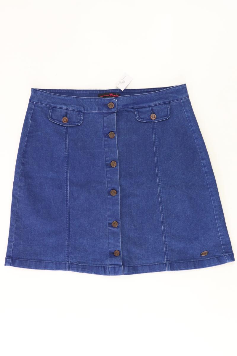 Tom Tailor Jeansrock Gr. L blau aus Baumwolle