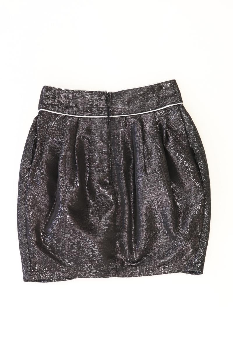 Lipsy London Rock Gr. UK 8 (XS) mit Glitzer schwarz aus Polyester