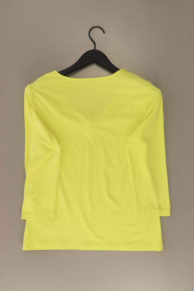 Public Regular Shirt Gr. 40 3/4 Ärmel gelb aus Baumwolle