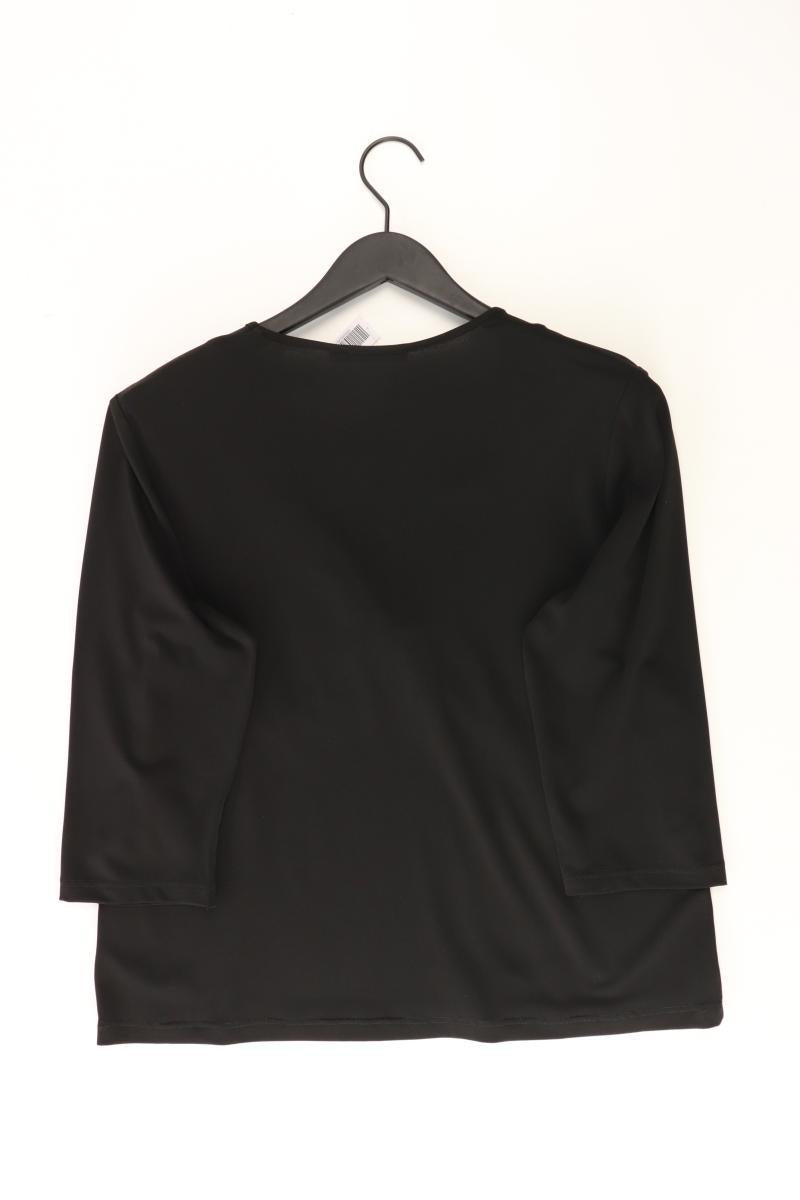 Verse Regular Bluse Gr. 46 3/4 Ärmel schwarz aus Polyester