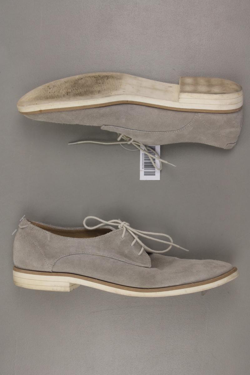 Schuhe Gr. 40 grau aus Leder