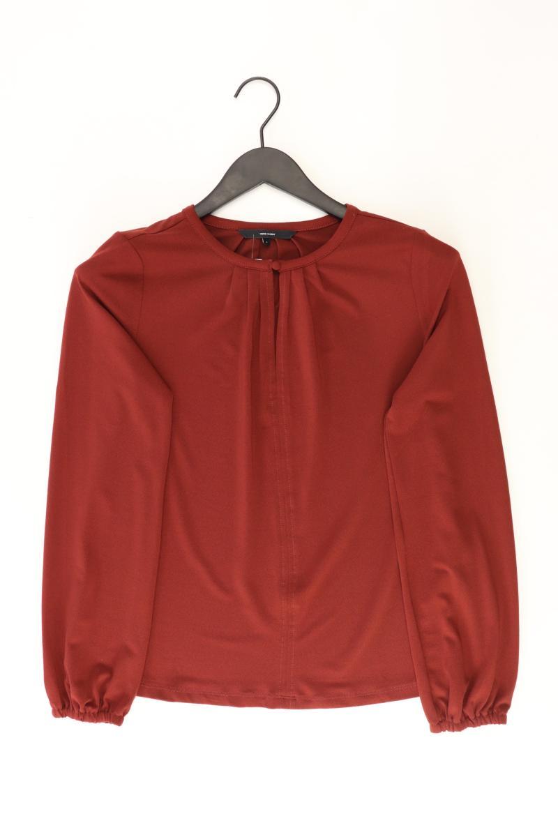 Vero Moda Langarmbluse Gr. S rot aus Polyester