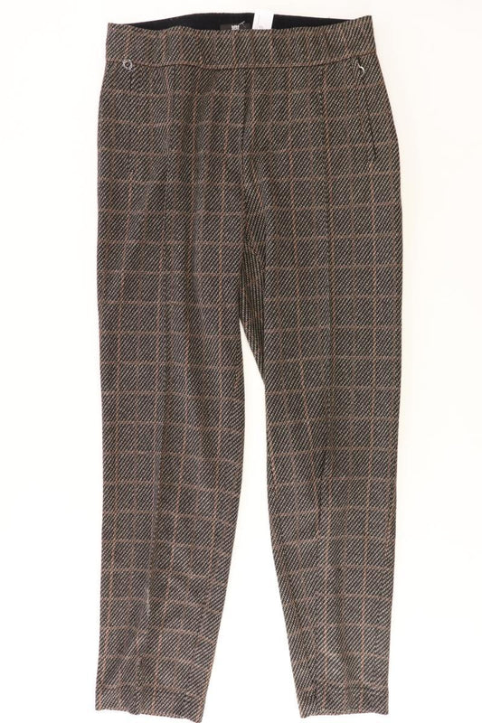 Riani Stoffhose Gr. 38 kariert braun aus Viskose
