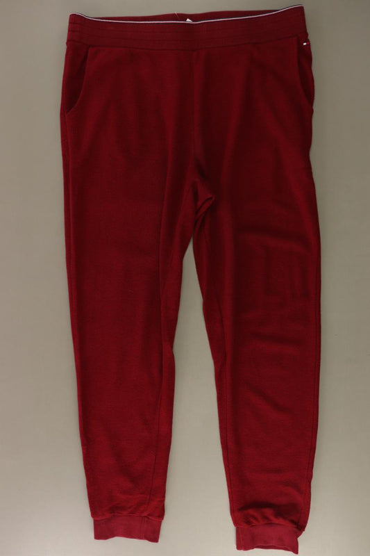 Tommy Hilfiger Jogginghose für Herren Gr. XL rot aus Baumwolle