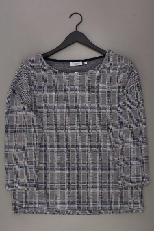 Carnaby's LONDON Regular Pullover Gr. 42 kariert grau aus Polyester