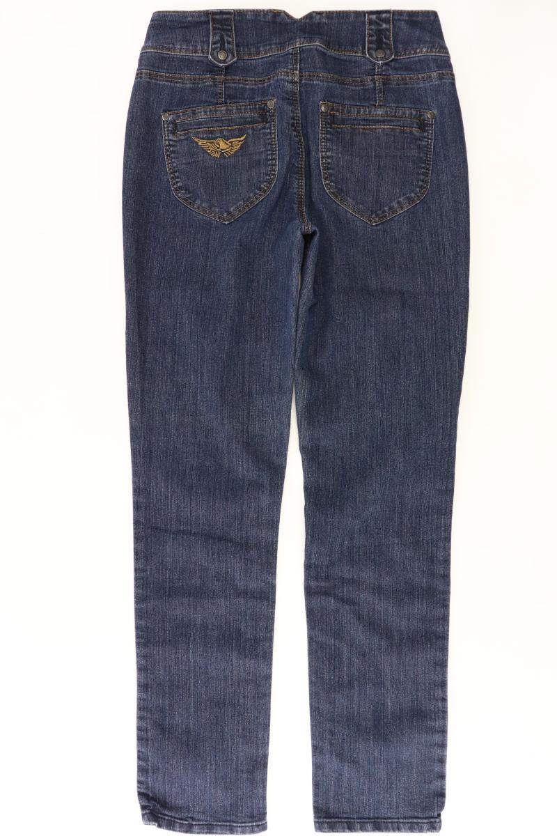 Arizona Straight Jeans Gr. 38 blau aus Baumwolle