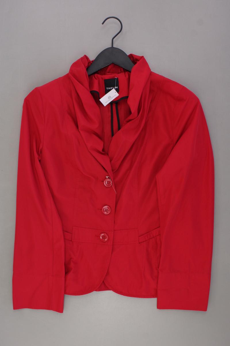 Taifun Regular Blazer Gr. 42 rot aus Polyester