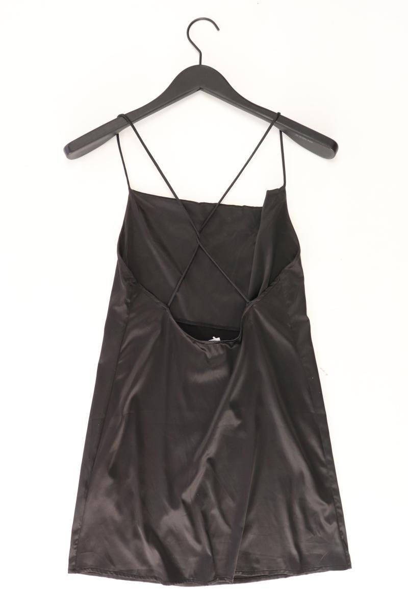 Pull&Bear Minikleid Gr. S Träger schwarz aus Polyester