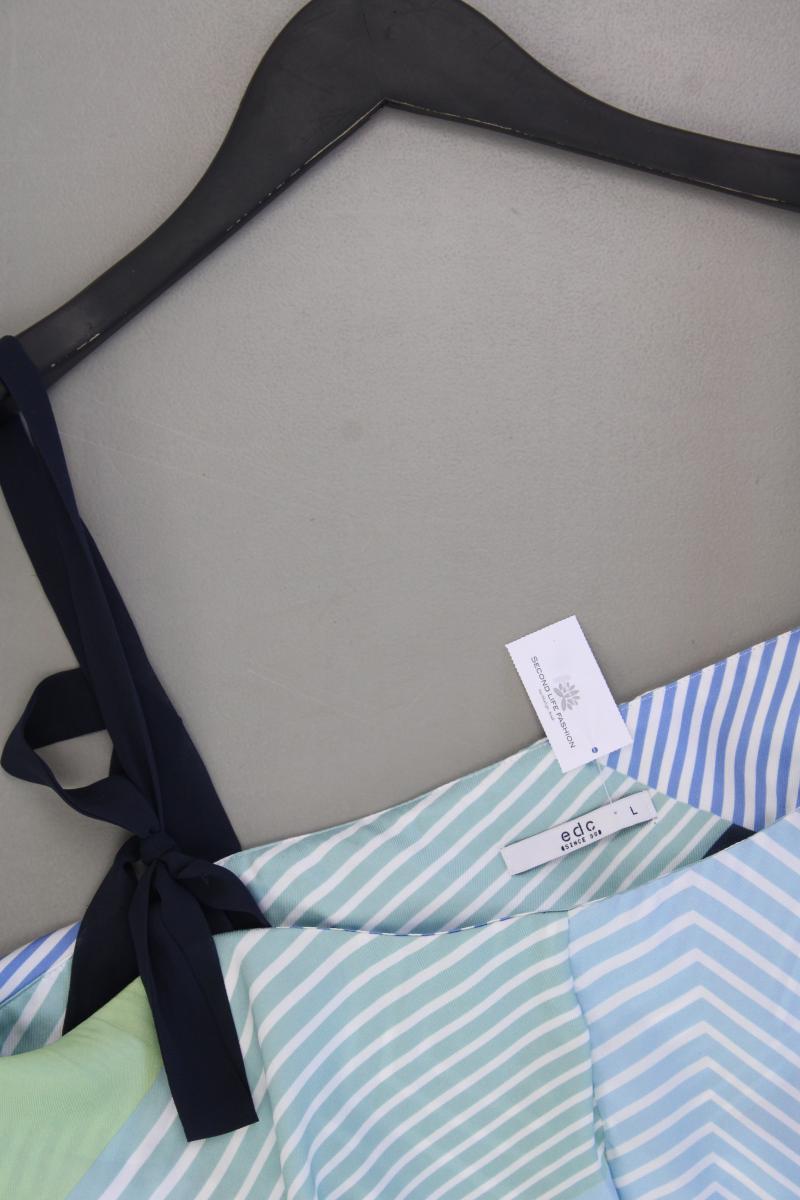 edc by Esprit Trägertop Gr. L blau aus Polyester