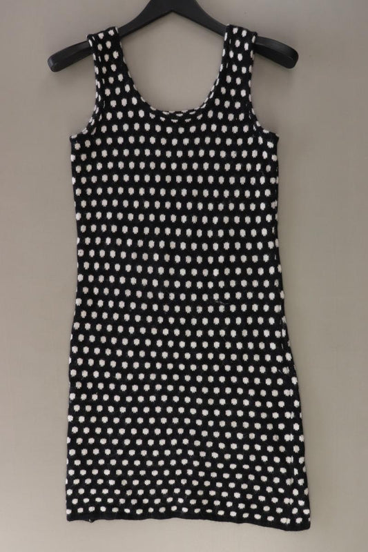 Lavand Wollkleid Gr. XS gepunktet Träger schwarz