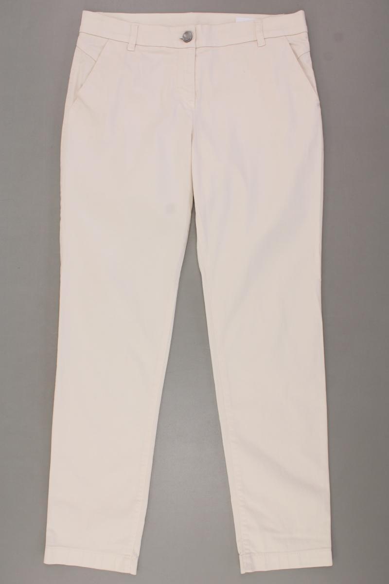 Marc Cain Hose Gr. 38 creme aus Baumwolle