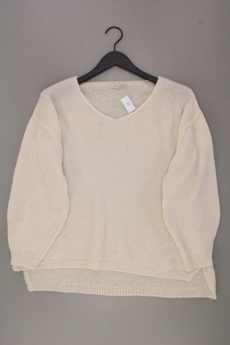 Carla Giannini Grobstrickpullover Gr. XL creme aus Polyacryl