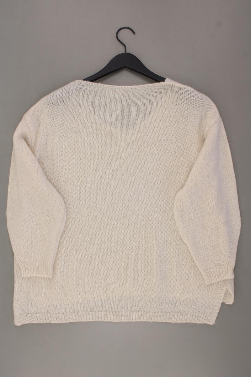 Carla Giannini Grobstrickpullover Gr. XL creme aus Polyacryl