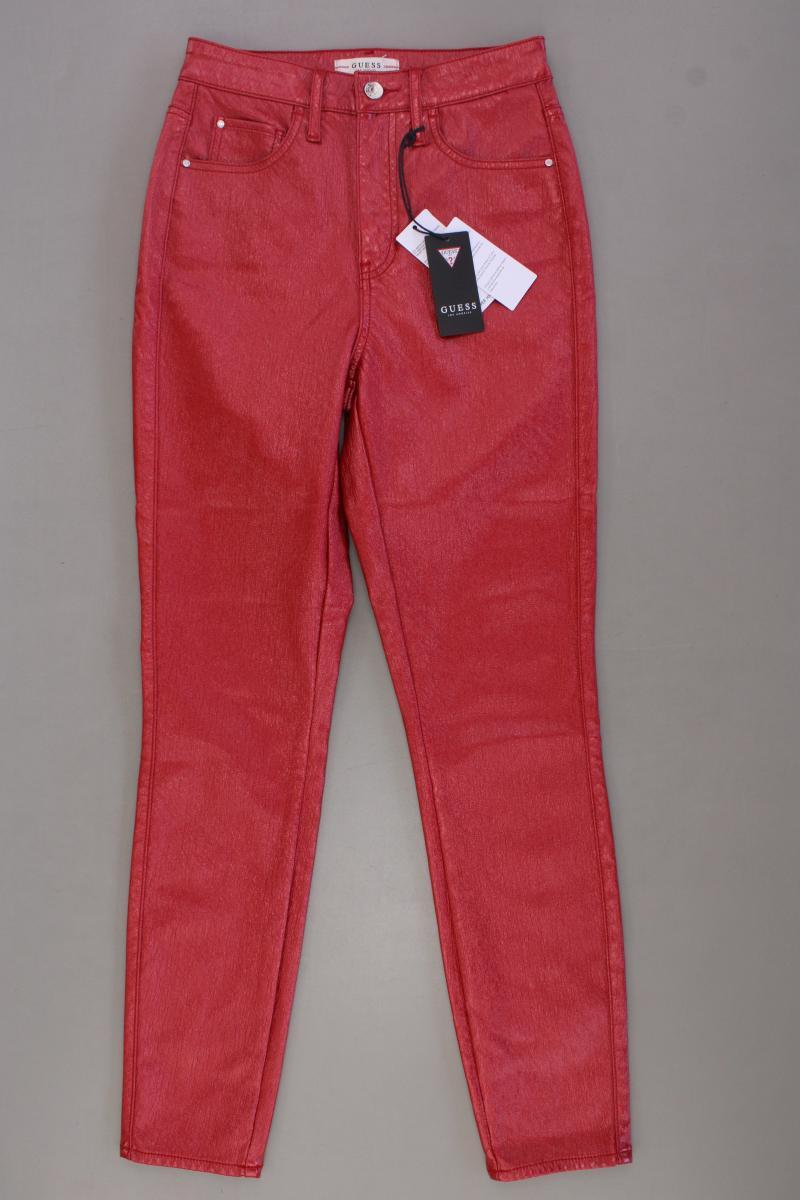 Guess Hose Gr. W26 neu mit Etikett rot aus Baumwolle