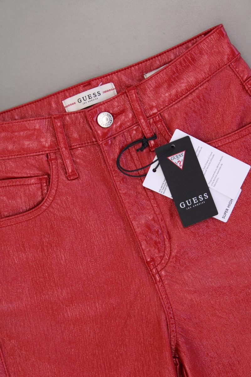 Guess Hose Gr. W26 neu mit Etikett rot aus Baumwolle