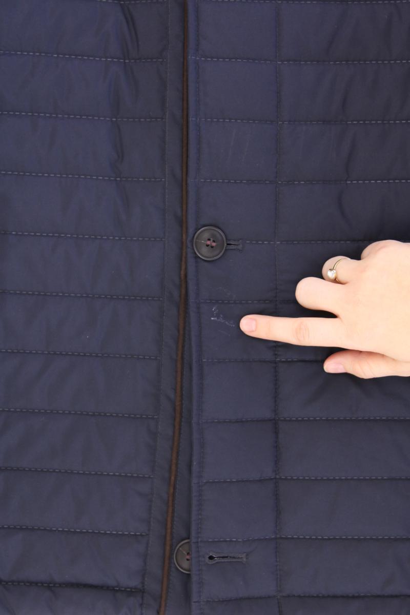 Bugatti Lange Jacke für Herren Gr. Kurzgröße 26 blau aus Polyester