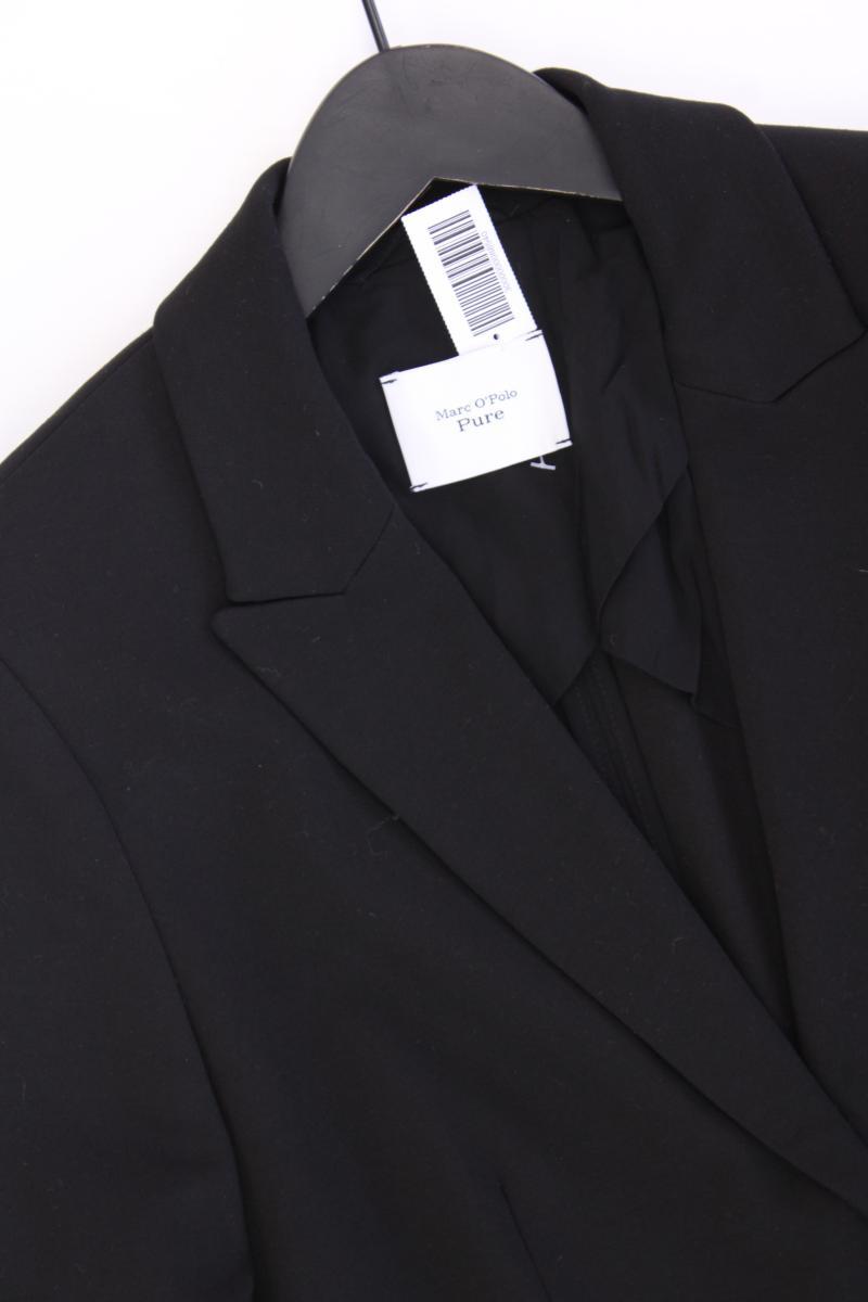 Marc O'Polo Regular Blazer Gr. 42 schwarz aus Viskose