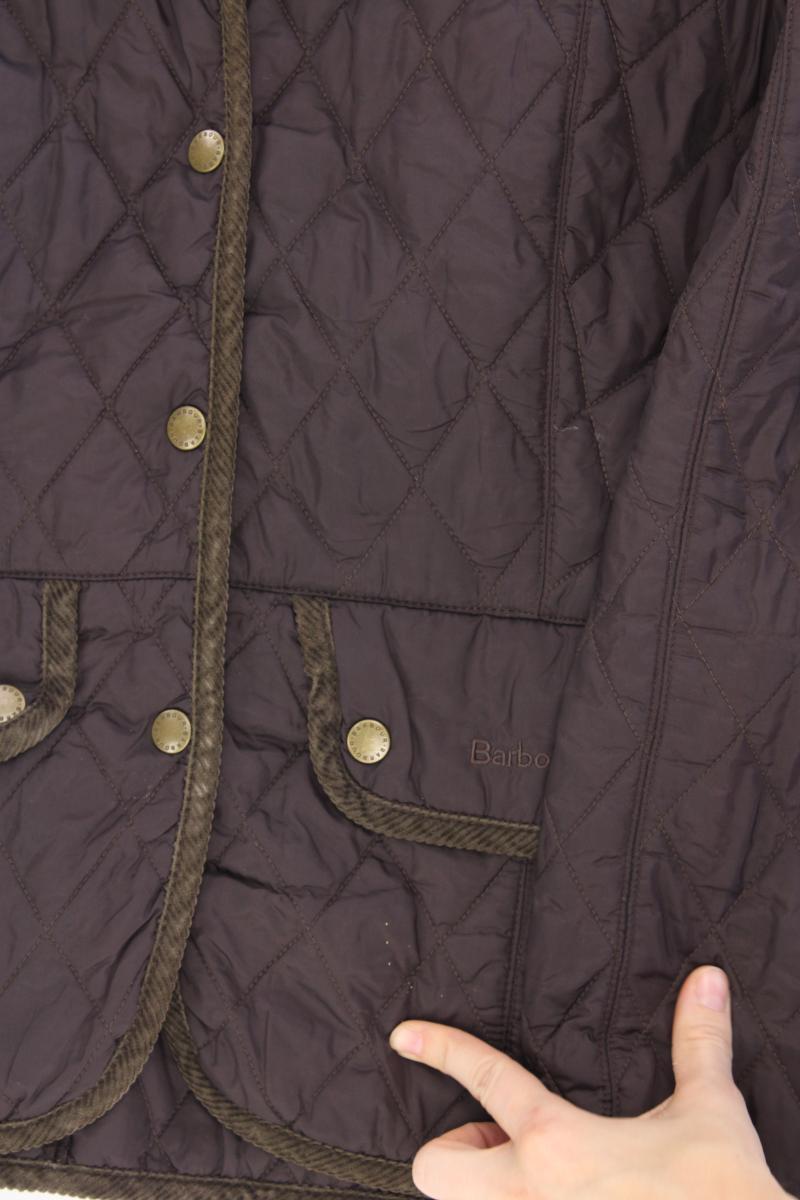 Barbour Jacke Vintage Quilt Gr. 38 braun aus Polyamid