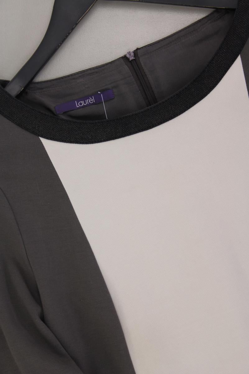Laurèl Etuikleid Gr. 40 3/4 Ärmel grau aus Viskose