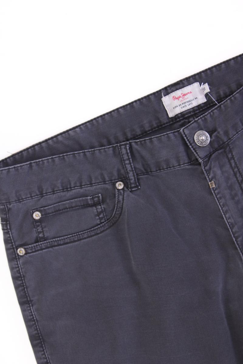 Pepe Jeans Five-Pocket-Hose für Herren Gr. W36 grau