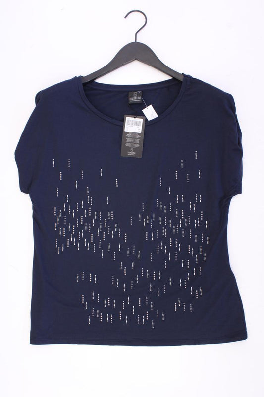 Madeleine T-Shirt Gr. 42 neu mit Etikett Kurzarm blau aus Viskose