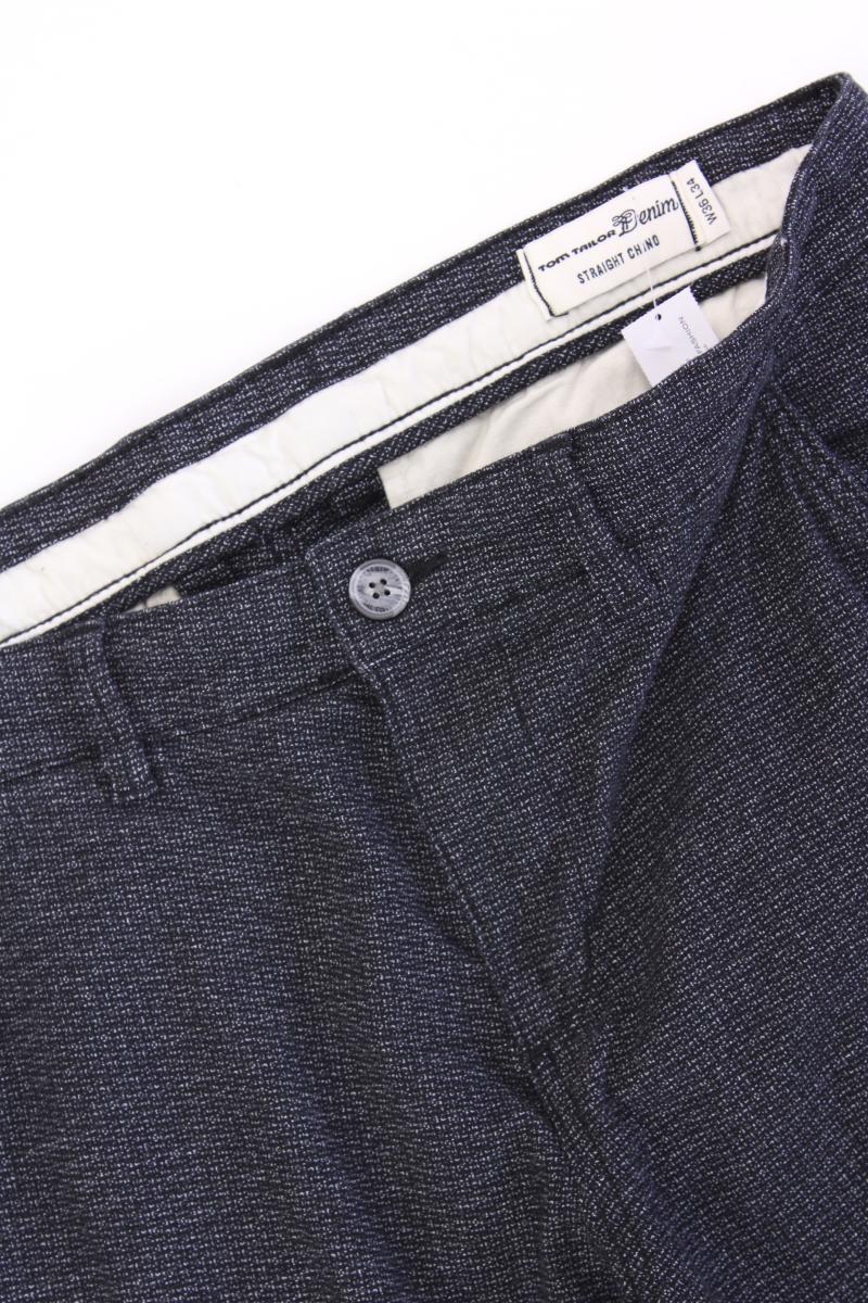 Tom Tailor (Denim) Stoffhose für Herren Gr. W36/L34 blau aus Baumwolle