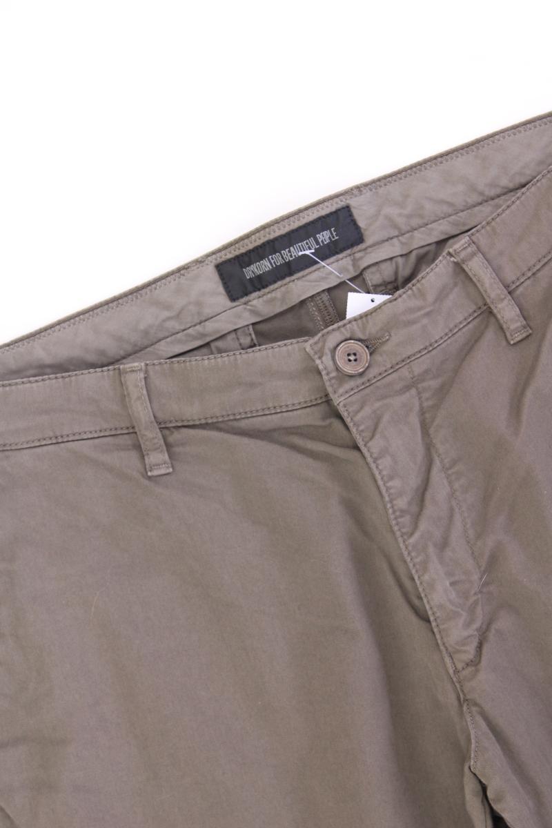 Drykorn Chinohose für Herren Gr. W34/L34 grau aus Baumwolle