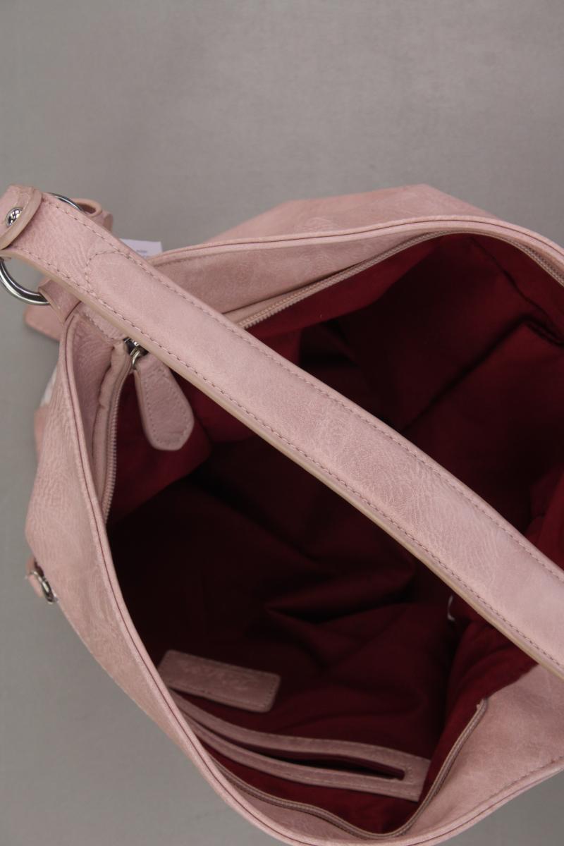 Rieker Schultertasche rosa aus Kunstleder