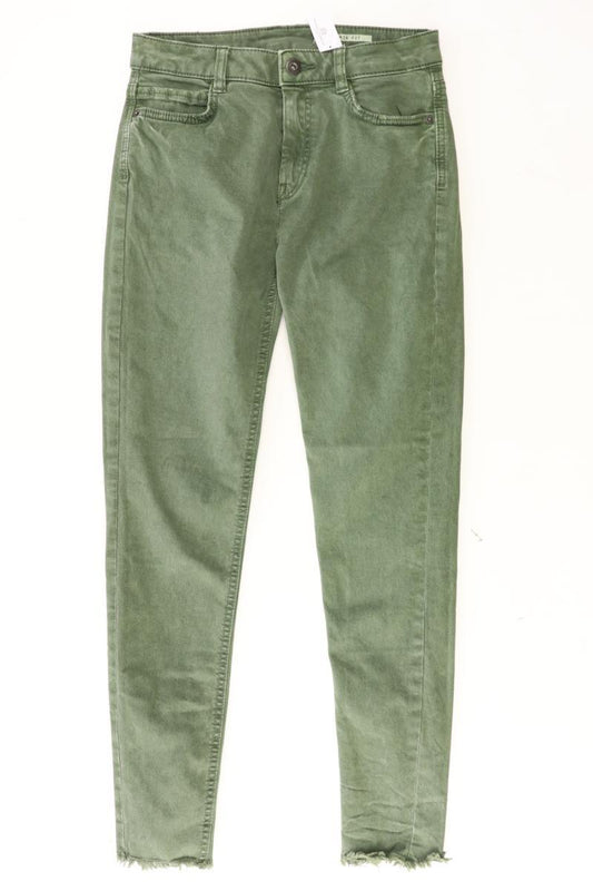 edc by Esprit Skinny Jeans Gr. 34/L27 olivgrün aus Baumwolle