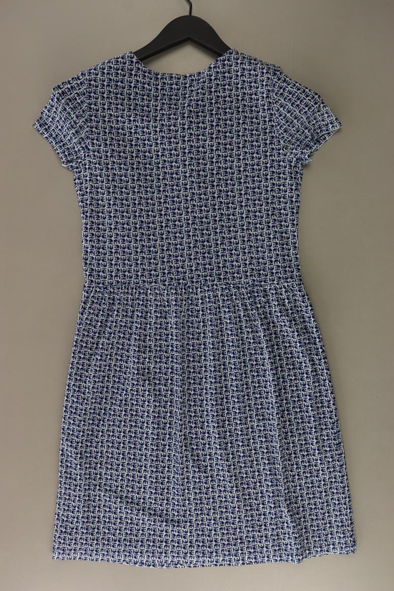Esprit Kurzarmkleid Gr. S blau aus Polyester