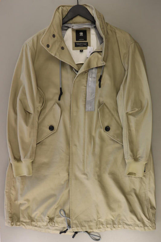 G-Star RAW Regular Mantel für Herren Gr. XL neuwertig braun aus Baumwolle