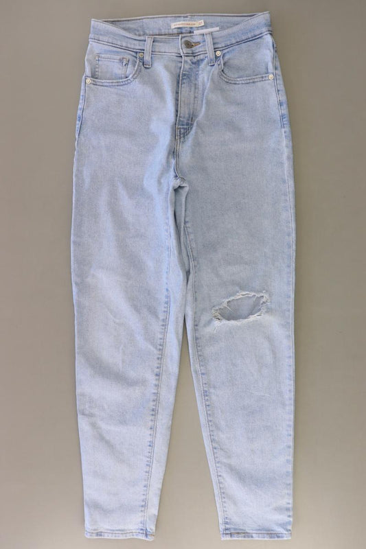 Levi's Mom Jeans Gr. W27 blau aus Baumwolle