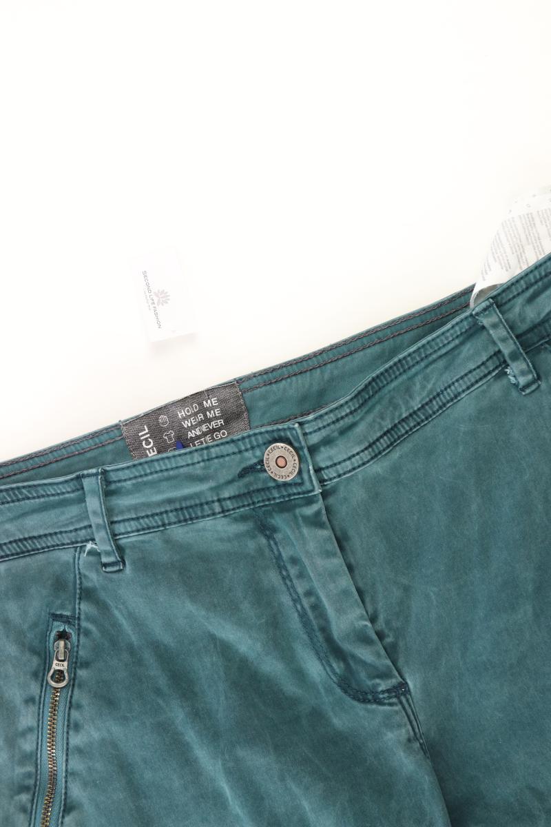 Cecil Straight Jeans Gr. W31 blau aus Baumwolle