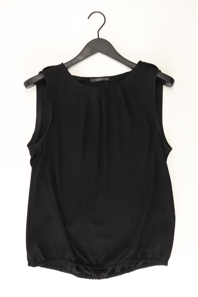 Esprit Ärmellose Bluse Gr. 40 schwarz aus Polyester