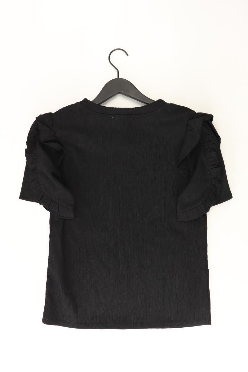 Reserved Kurzarmbluse Gr. XL schwarz aus Polyester