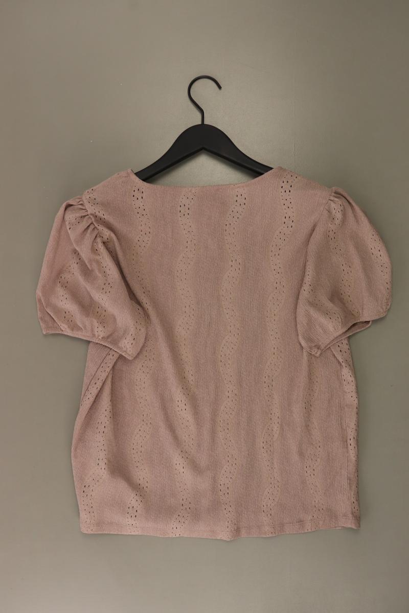Reserved Kurzarmbluse Gr. XL rosa aus Polyester