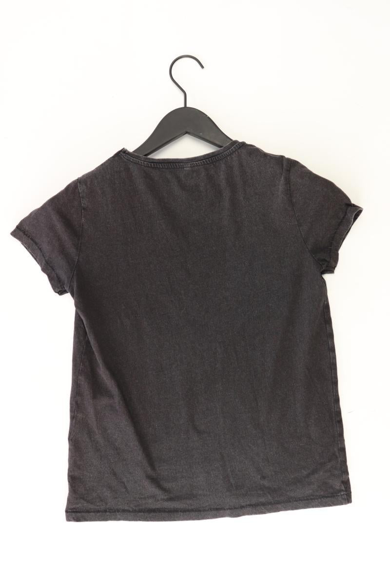 Only Printshirt Gr. XS Kurzarm grau aus Baumwolle