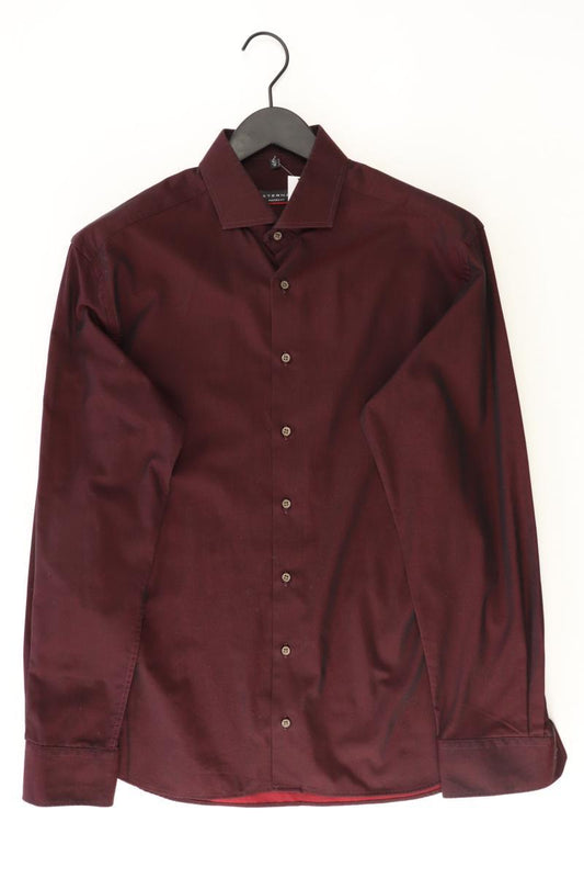 Eterna Langarmhemd für Herren Gr. Hemdgröße 41 rot aus Baumwolle