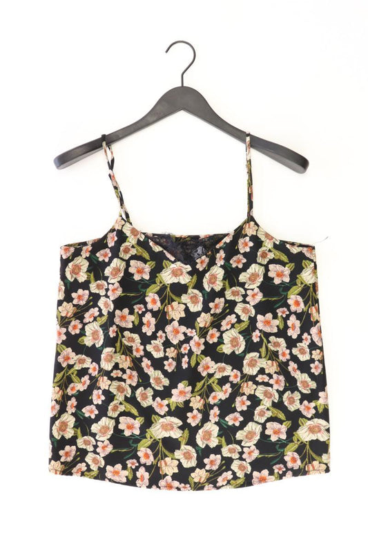 Only Camisole Gr. 40 mit Blumenmuster schwarz aus Polyester