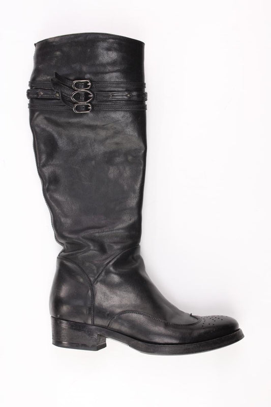 Long Life Indiana Stiefel Gr. 37 schwarz aus Leder