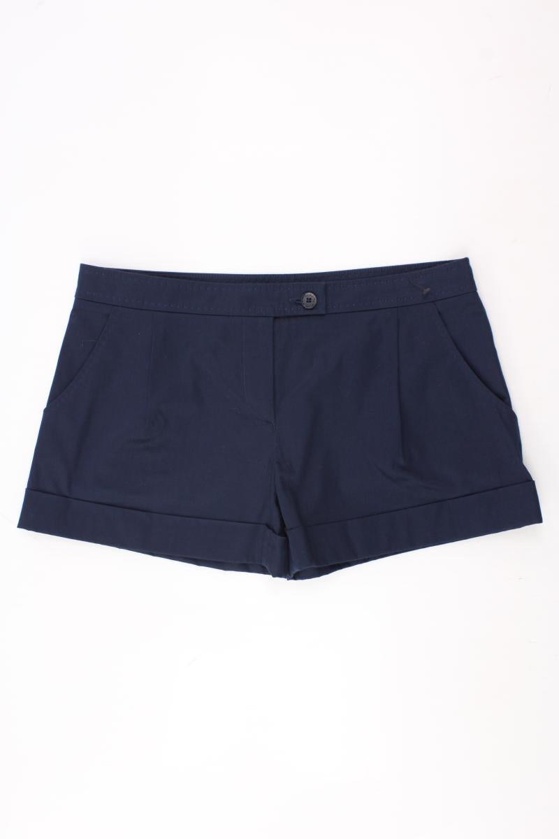 Patrizia Pepe Hotpants Gr. IT 42 (S) blau aus Baumwolle