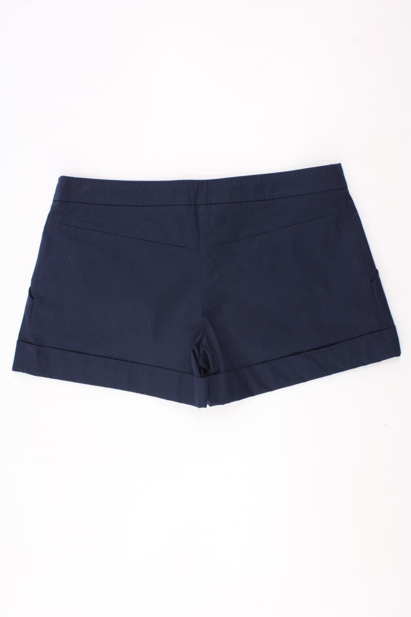 Patrizia Pepe Hotpants Gr. IT 42 (S) blau aus Baumwolle