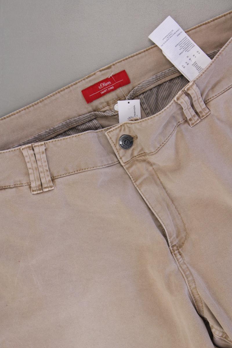 s.Oliver Hose Gr. 42 braun aus Baumwolle