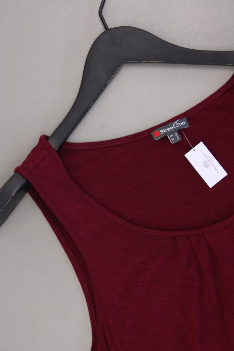 Street One Jerseykleid Gr. 40 Träger lila aus Viskose