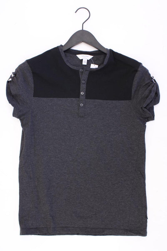 Calvin Klein T-Shirt für Herren Gr. S Kurzarm grau