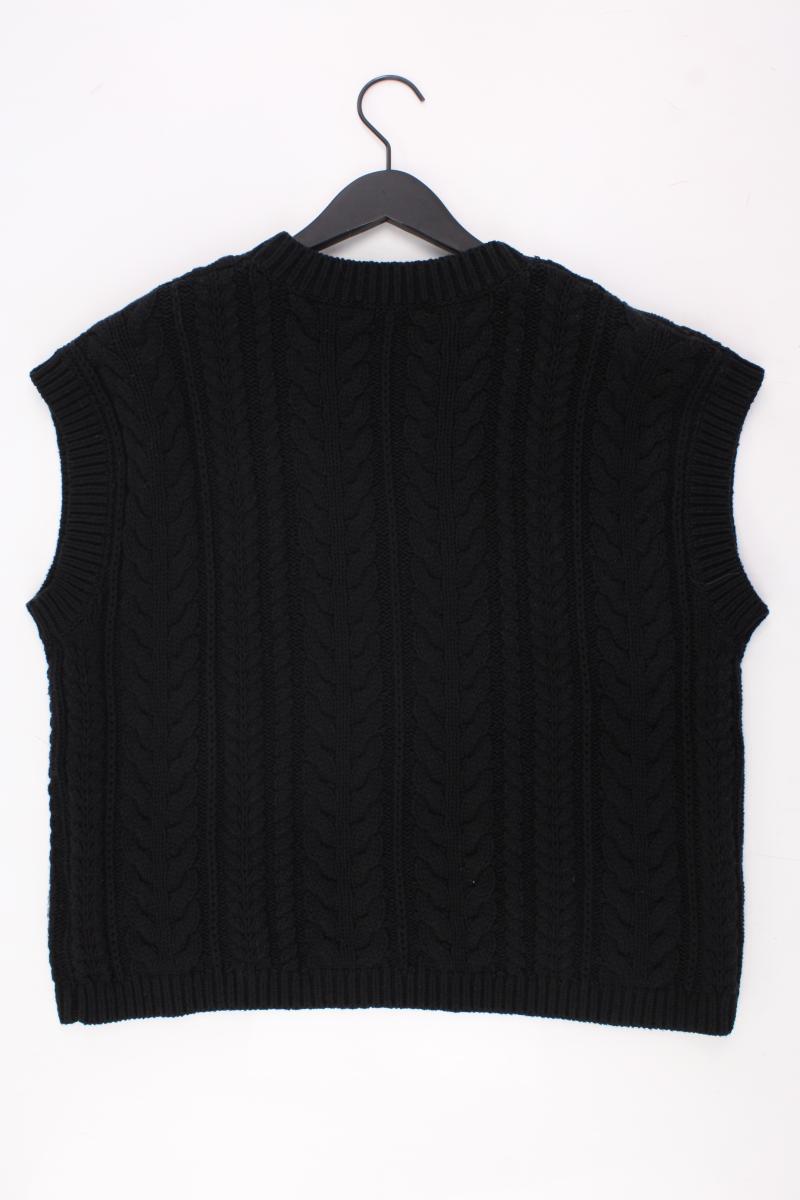 Set Strickshirt Gr. 38 Kurzarm schwarz aus Baumwolle