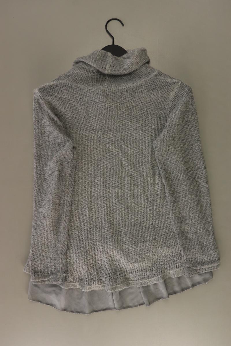 Made in Italy Pullover mit Mohair Gr. M grau aus Viskose