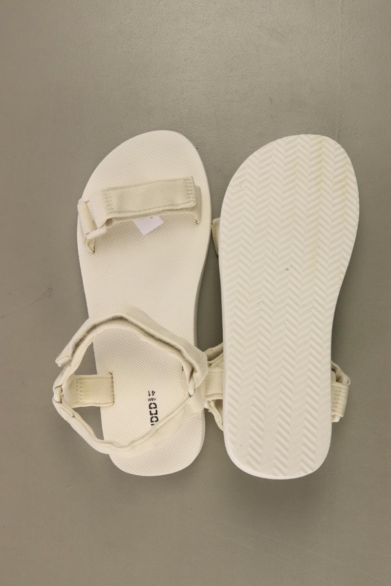 H&M Sandalen Gr. 41 neuwertig weiß