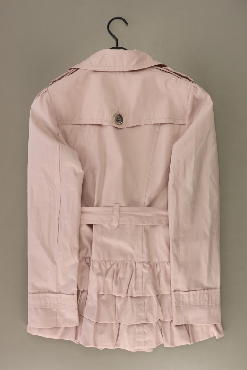 EXPRESS Cabanjacke Gr. M mit Gürtel rosa aus Baumwolle